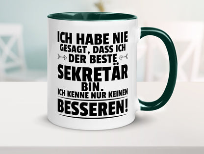 Keinen Besserer Sekretär | Büro lustiger Spruch Geschenk Arbeit Kollegen Tasse