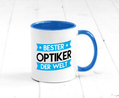 Bester Optiker | Augenoptiker Geschenkidee Humor Tasse