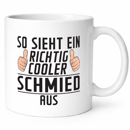 Richtig Cooler Schmied | Beruf schmieden Geschenk Arbeit Kollegen Büro lustiger