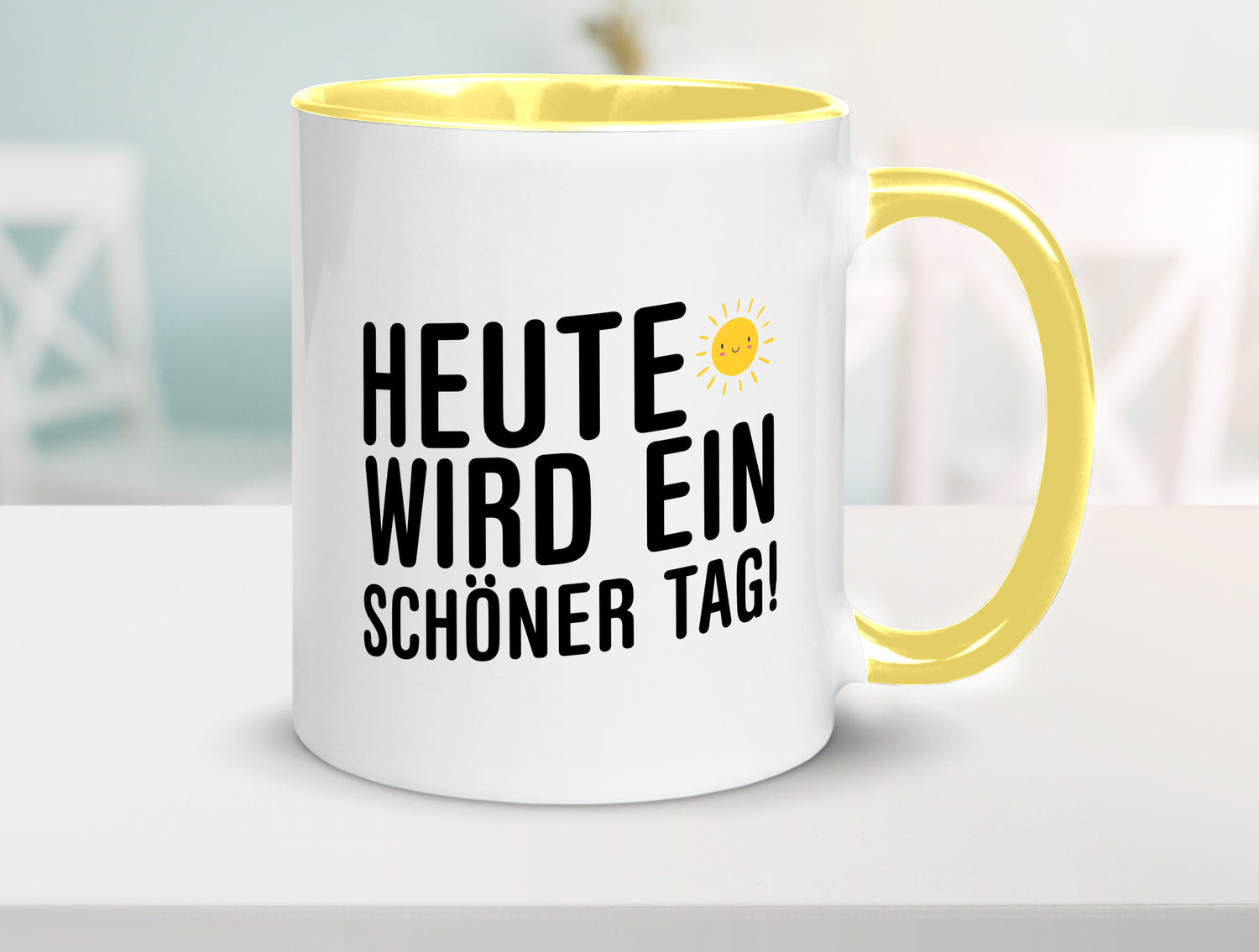 Heute wird ein schöner Tag | Motivation Positive Gedanken lustig Humor