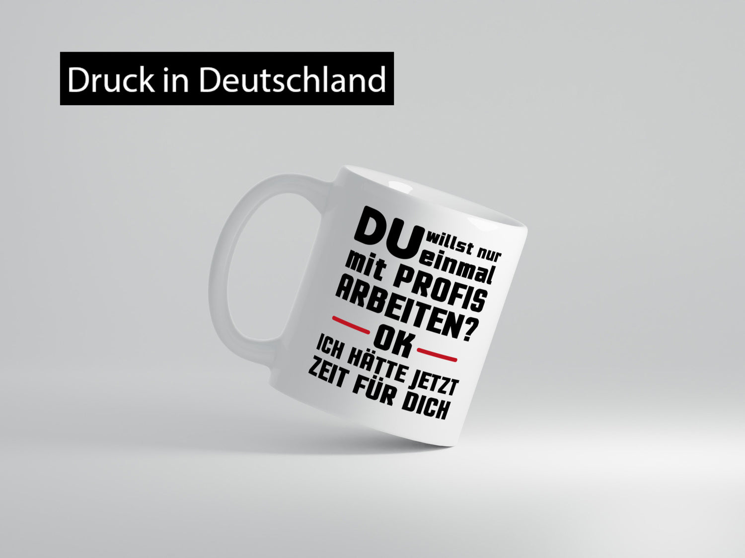 Mit Profis arbeiten | Kollegen lustiger Handwerker Geschenkidee Arbeit Büro