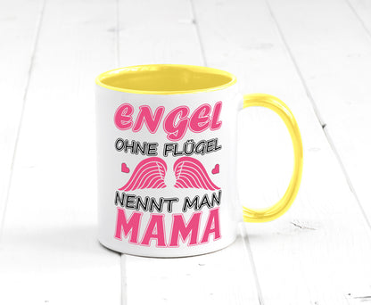 Mama Engel Humor Familie Geschenkidee Tasse