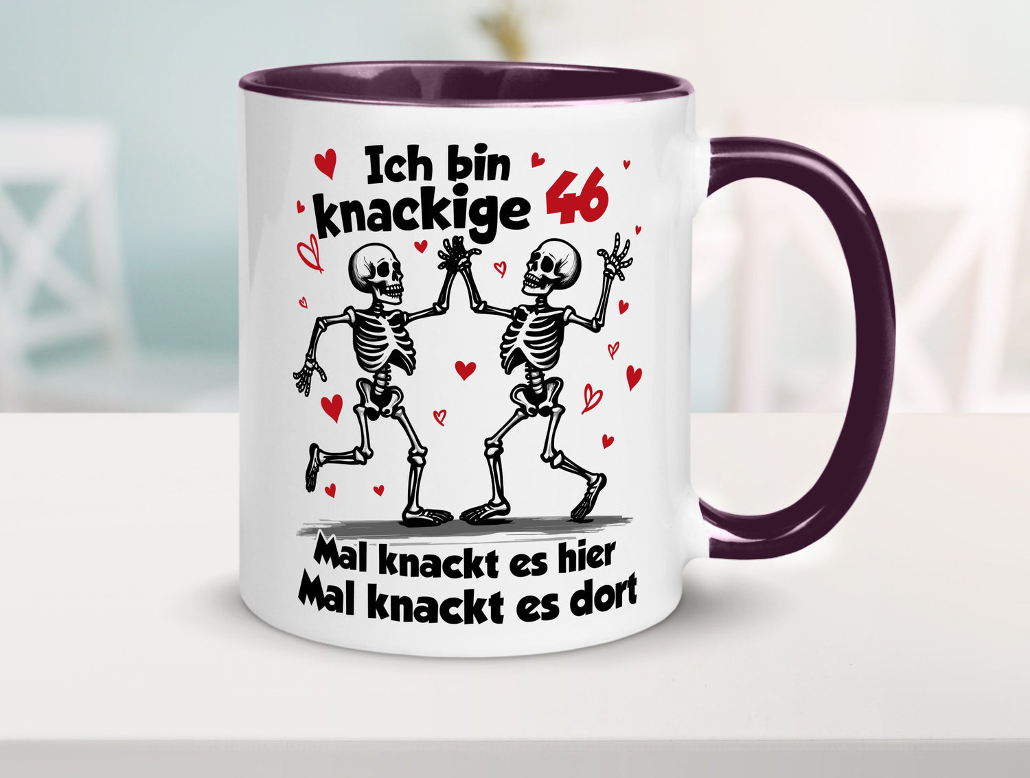 46. Geburtstag | Knackige 46| Ich bin alt v2 Geschenk Geschenkidee lustiger