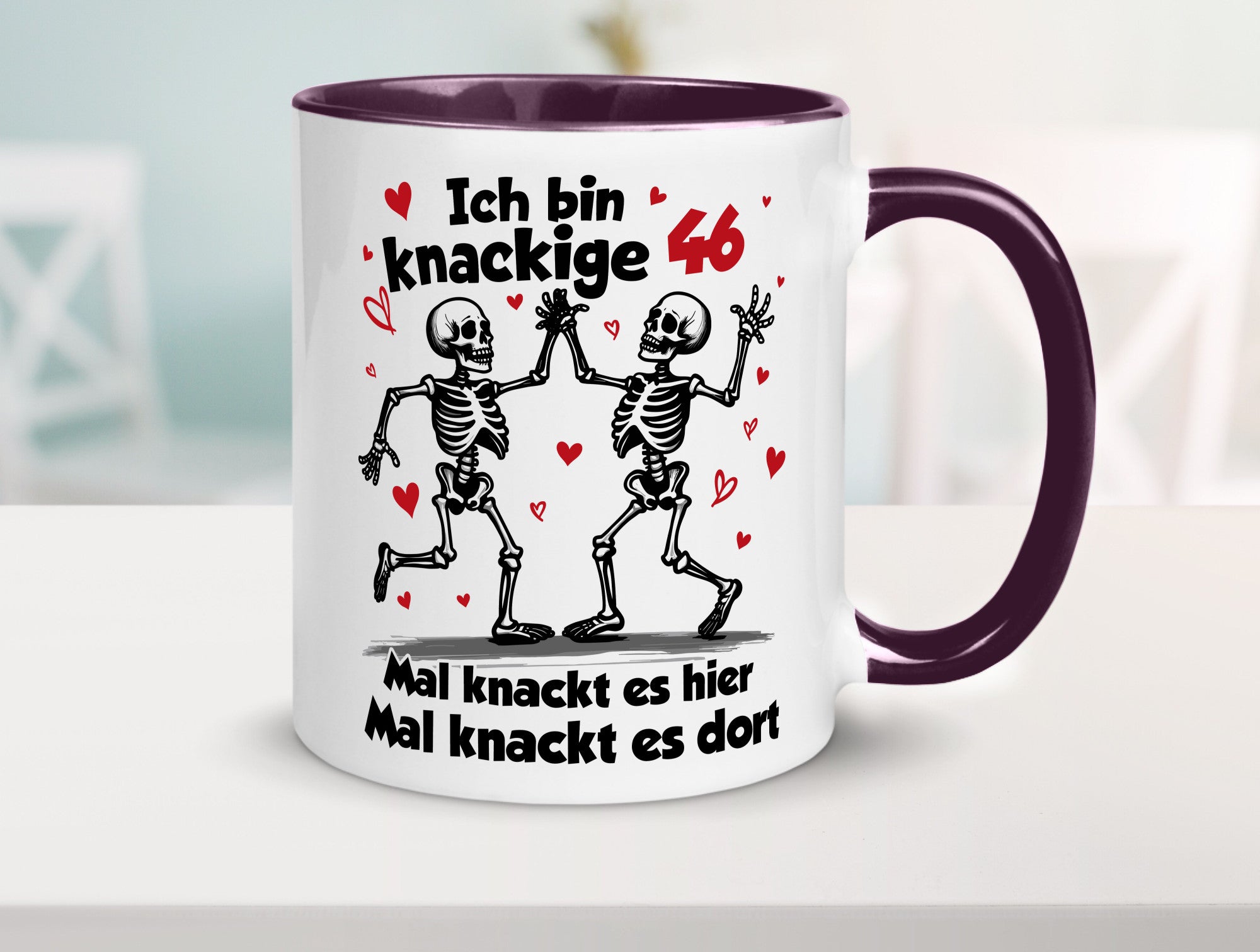 46. Geburtstag | Knackige 46| Ich bin alt v2 Geschenk Geschenkidee lustiger