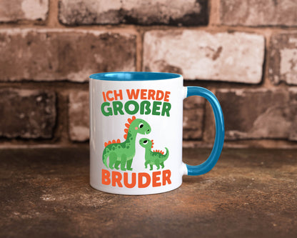 Ich werde Großer Bruder | Dino Brudersaurus lustig Humor Geschenkidee Geschenk