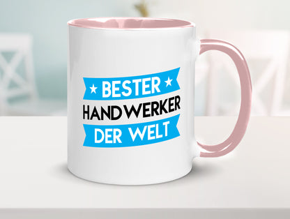 Bester Handwerker |Handwerk lustig Humor Geschenkidee Geschenk Tasse