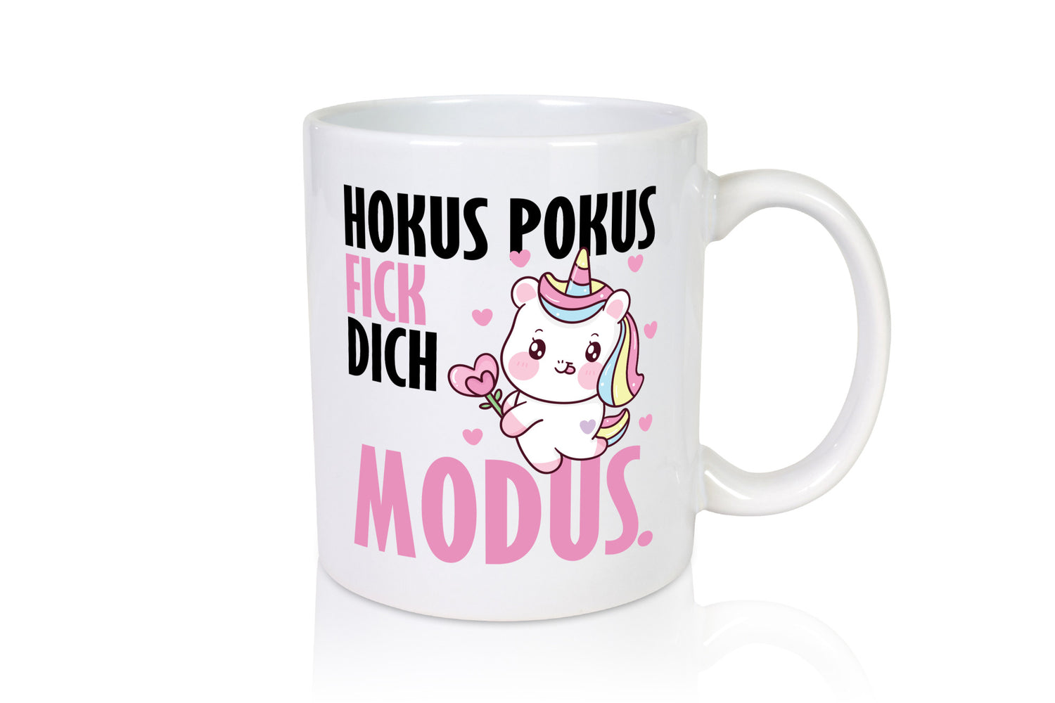 Hokus Pokus lustiger Spruch Geschenk Humor Geschenkidee Tasse