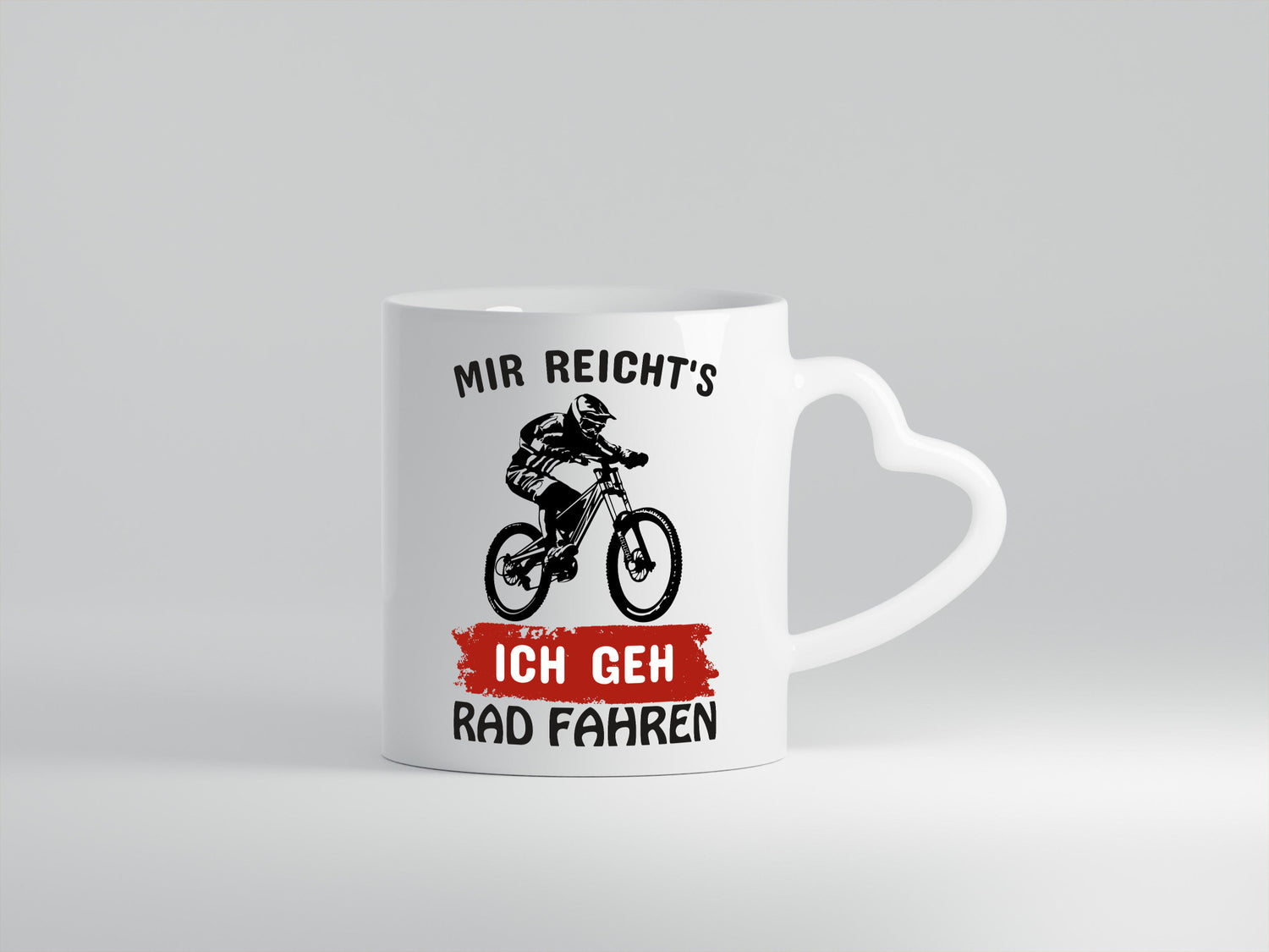 Ich geh Rad fahren | Radler Tasse Fahrradfahrer Humor Geschenkidee