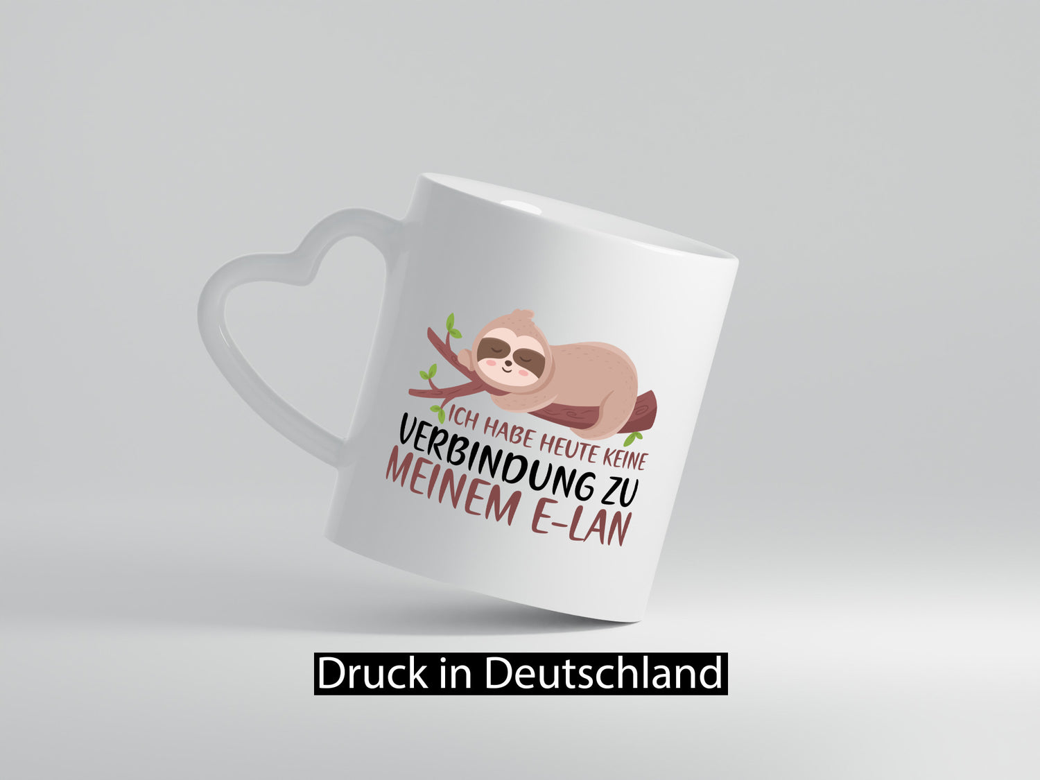Verbindung zum Elan | WLAN Faultier Faulpelz Laufband Humor Tierliebhaber