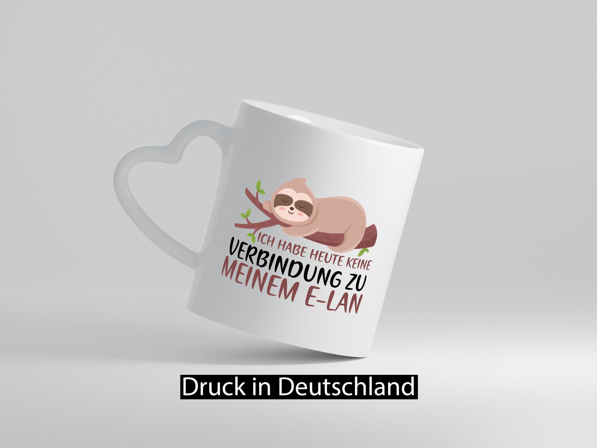 Verbindung zum Elan | WLAN Faultier Faulpelz Laufband Humor Tierliebhaber