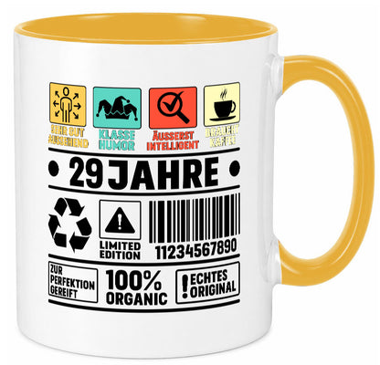 29. Geburtstag | 29 Jahre Humor Limited Edition lustiger Spruch Geschenk
