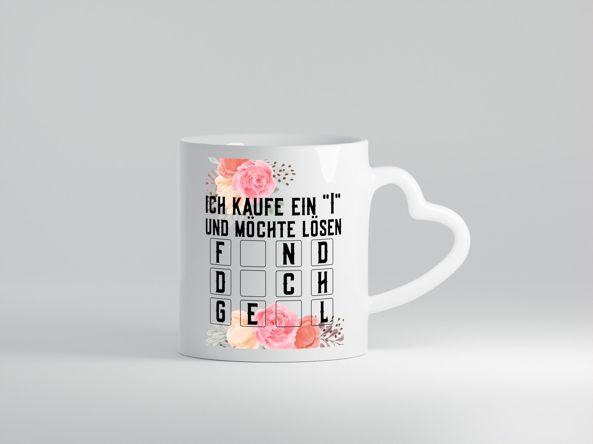 Ich kaufe ein i | Glücksrad Rätsel Flirten attraktiv lustiger Spruch Geschenk