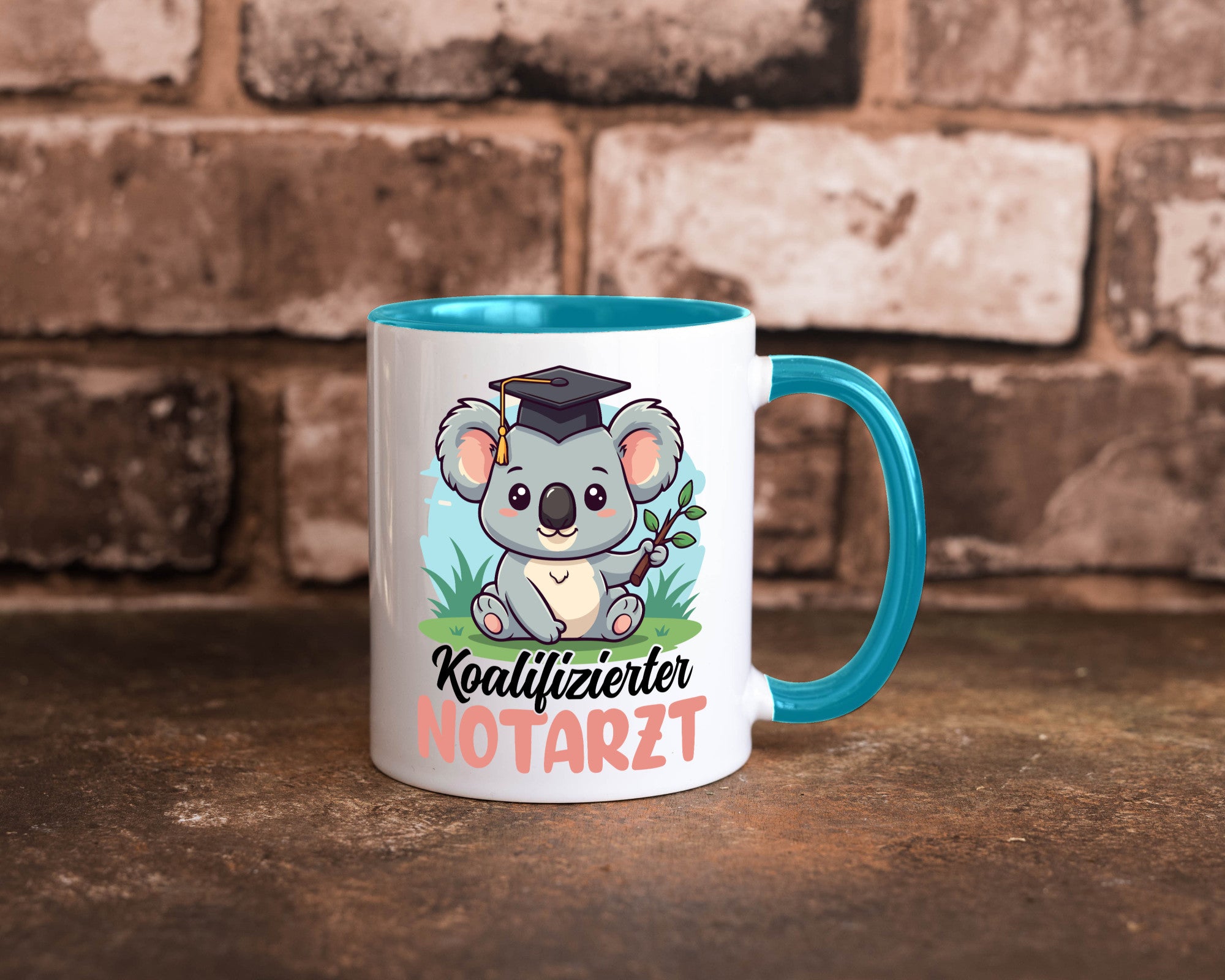 Koalifizierter Notarzt | Arzt Geschenk Humor Geschenkidee lustiger Spruch Tasse