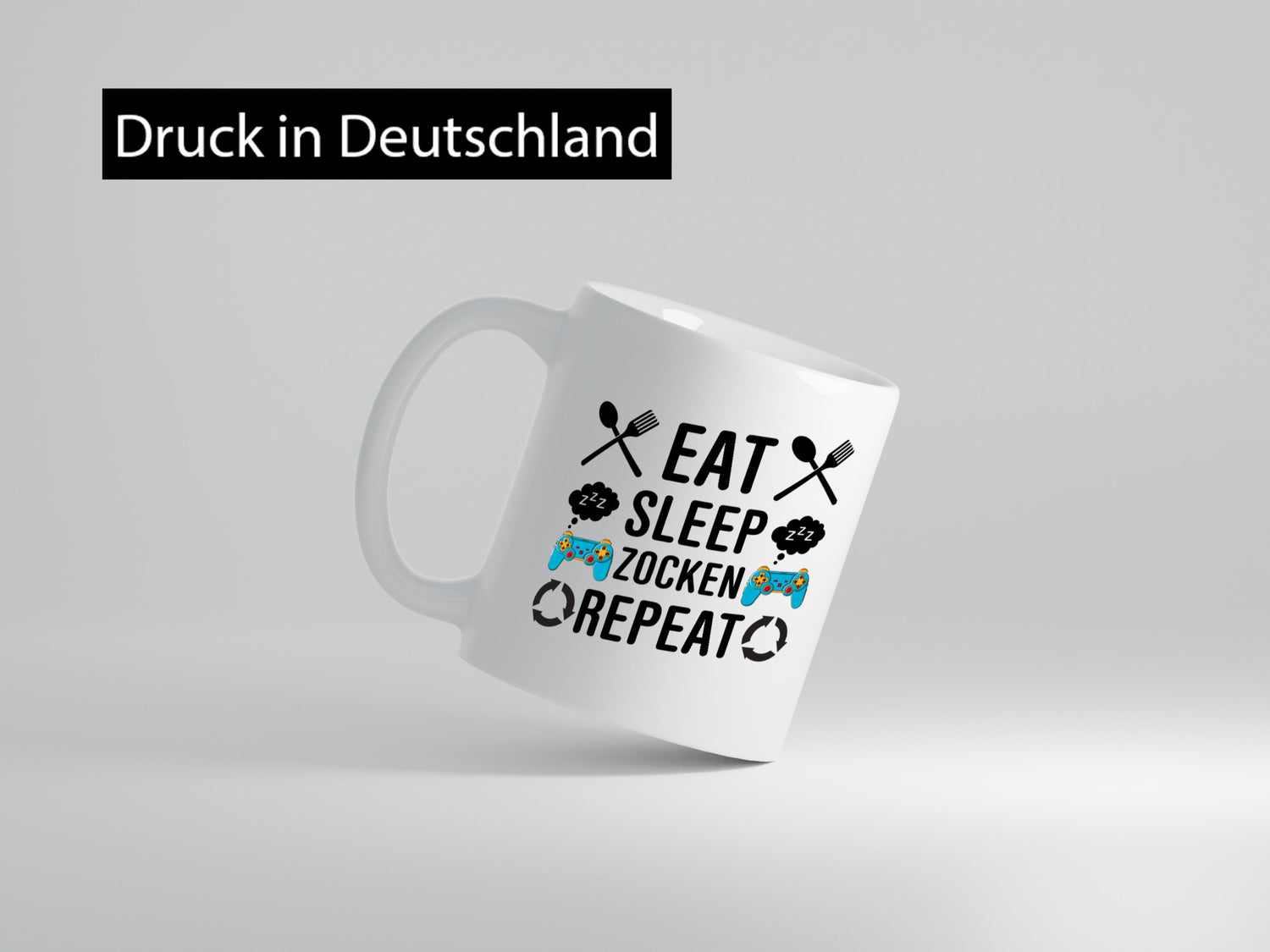 Gamer | Zocken Männer Routine Gamerin Geschenk Humor Geschenkidee lustiger