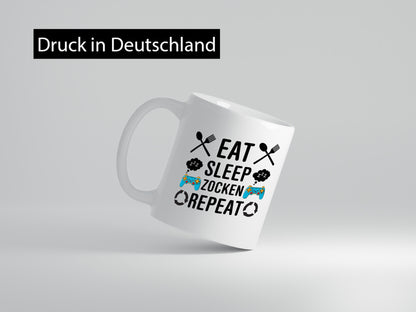 Gamer | Zocken Männer Routine Gamerin Geschenk Humor Geschenkidee lustiger