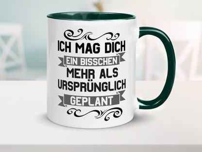 Ich mag dich mehr als geplant | Best Freinds Freundschaft Geschenkidee Humor