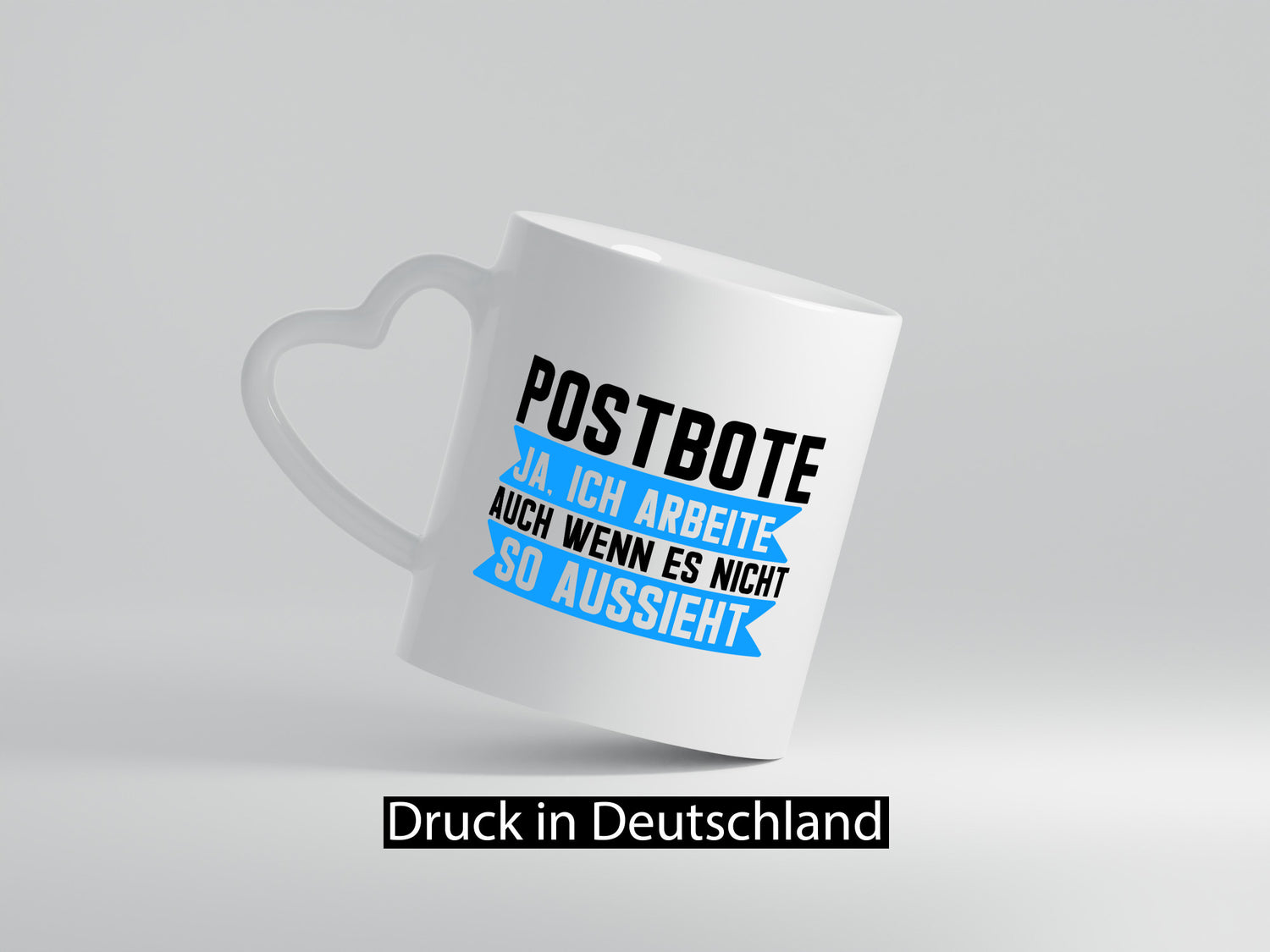 Ja ich arbeite | Postbote Briefträger Paketdienst Geschenkidee Arbeit Kollegen