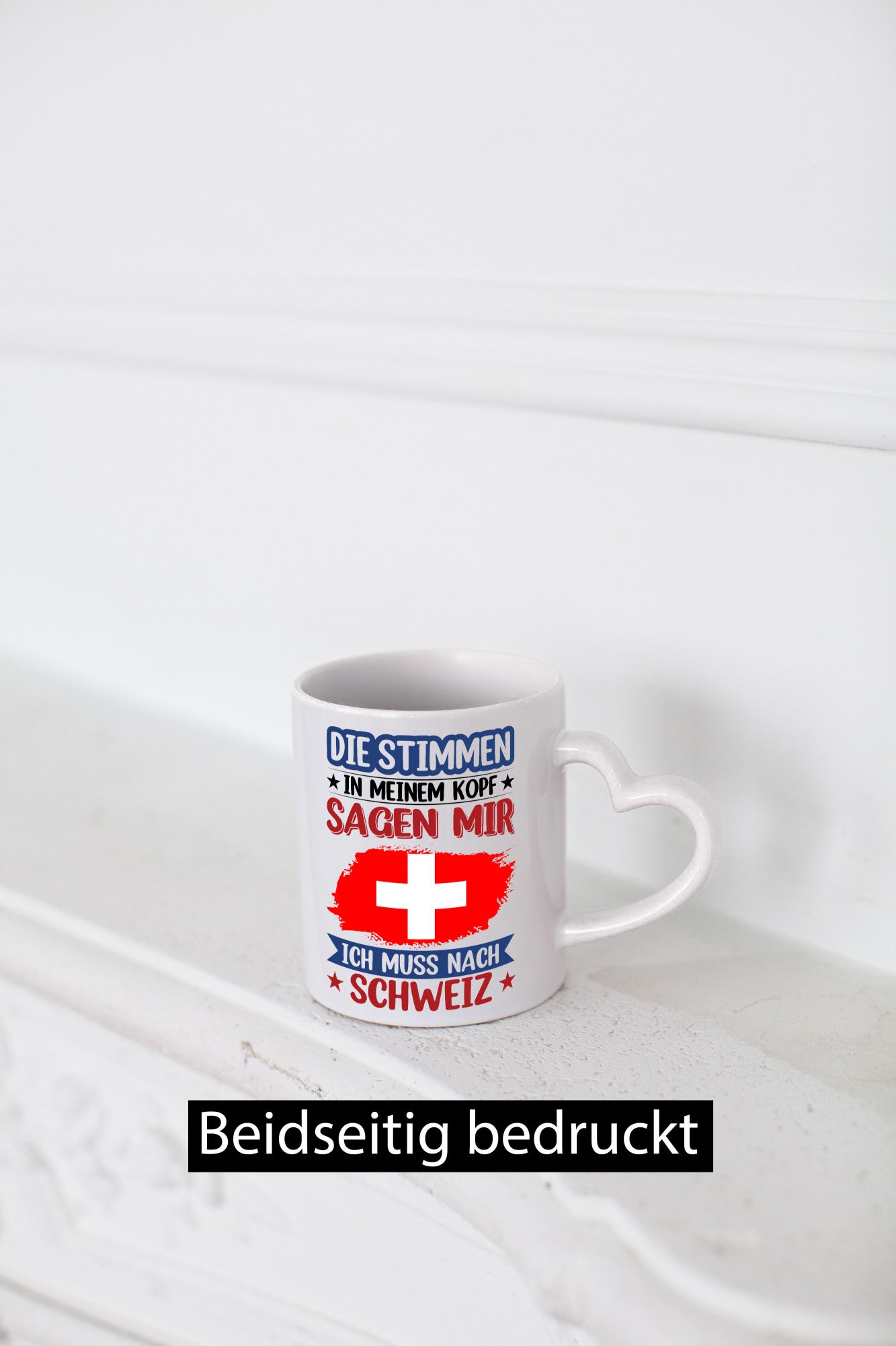 Schweiz | Urlaub Stimmen in meinem Kopf Traumland v2 lustig Humor Geschenkidee