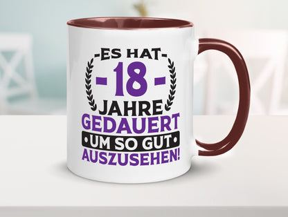 18 Jahre gedauert um so gut auszusehen | 18. Geburtstag v2 Geschenkidee Humor