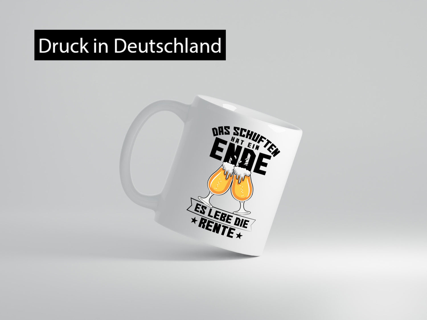 Es lebe die Rente | Bierliebhaber Rentner Ruhestand Humor Jubiläum Geschenkidee