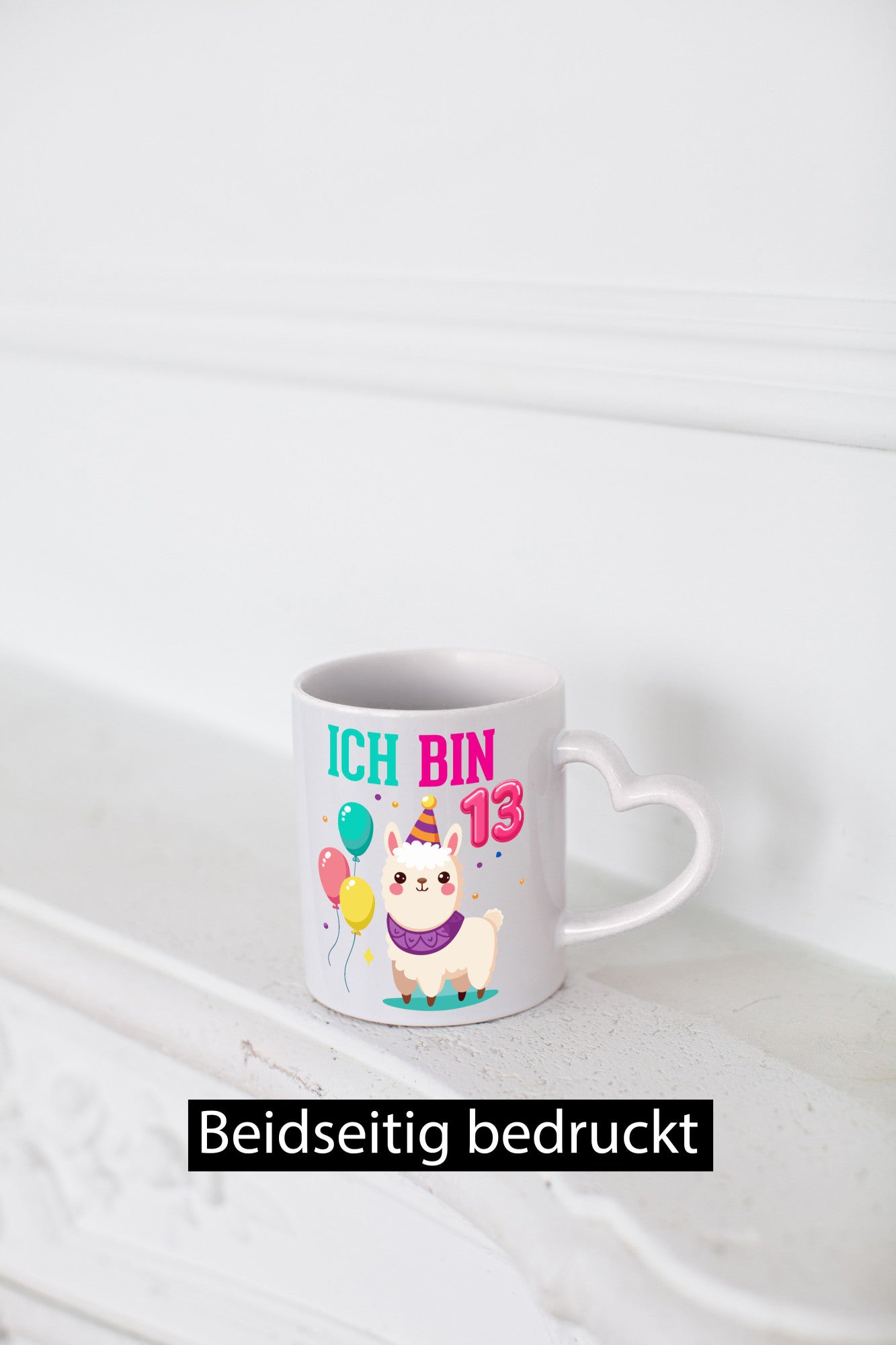 13. Geburtstag | 13 Jahre Lama Alpaka Humor Geschenkidee Tasse