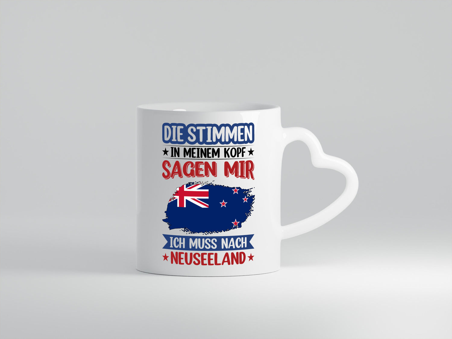 Neuseeland | Urlaub Stimmen in meinem Kopf Traumland lustig Humor Geschenkidee