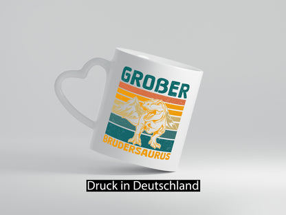 Großer Brudersaurus | Geschwester T-Rex Geschenkidee Humor Tasse