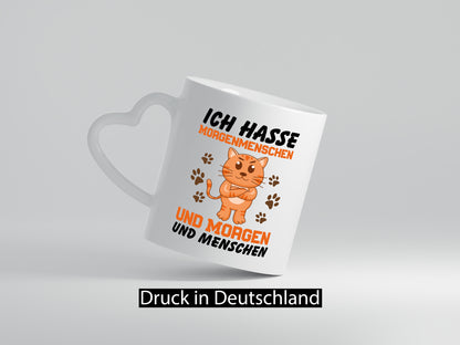 Ich hasse Menschen v4 lustig Humor Geschenkidee Geschenk Tasse
