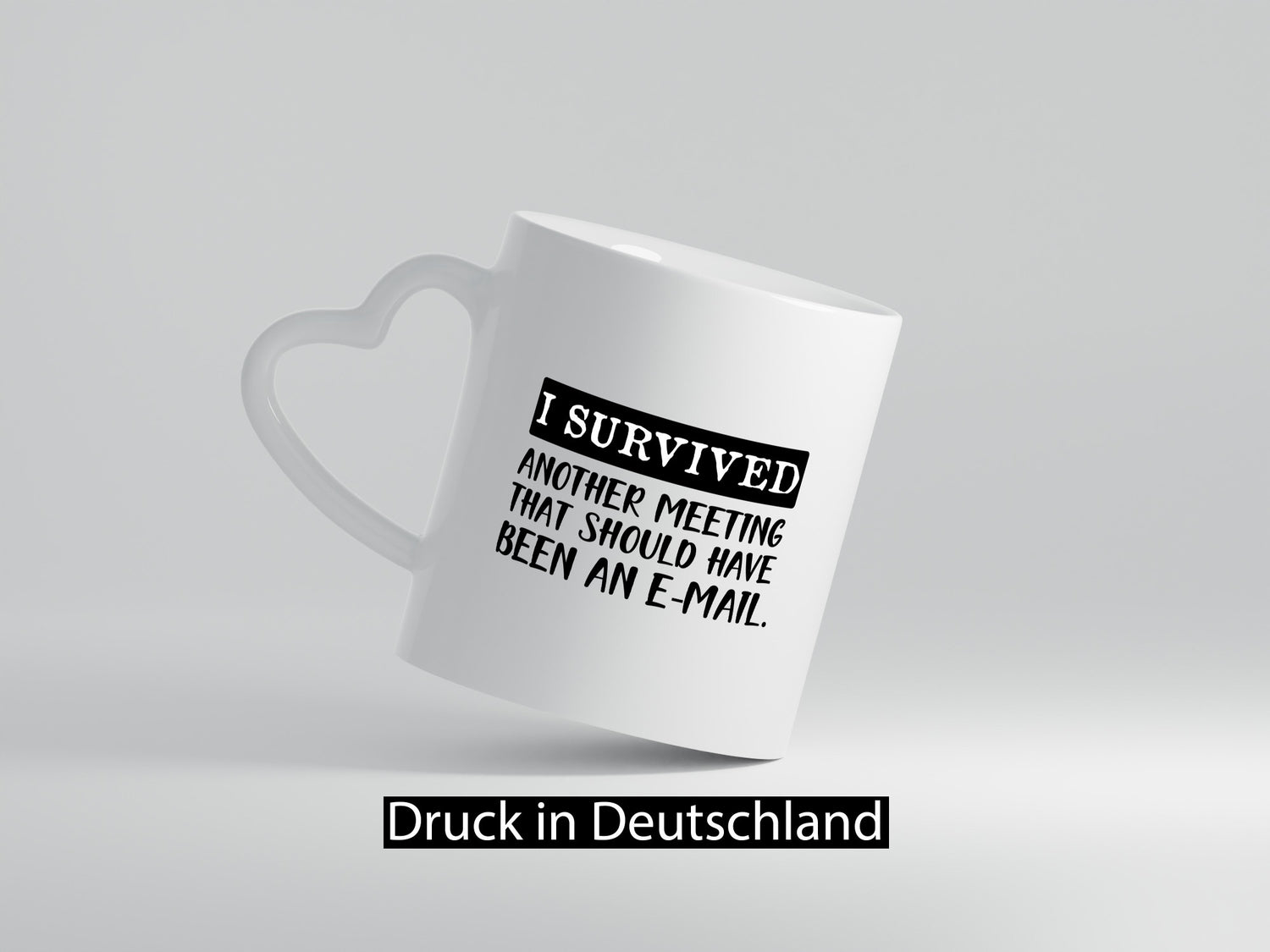 I survived another meeting | Büro Tasse Kollegen Humor Arbeit Geschenkidee