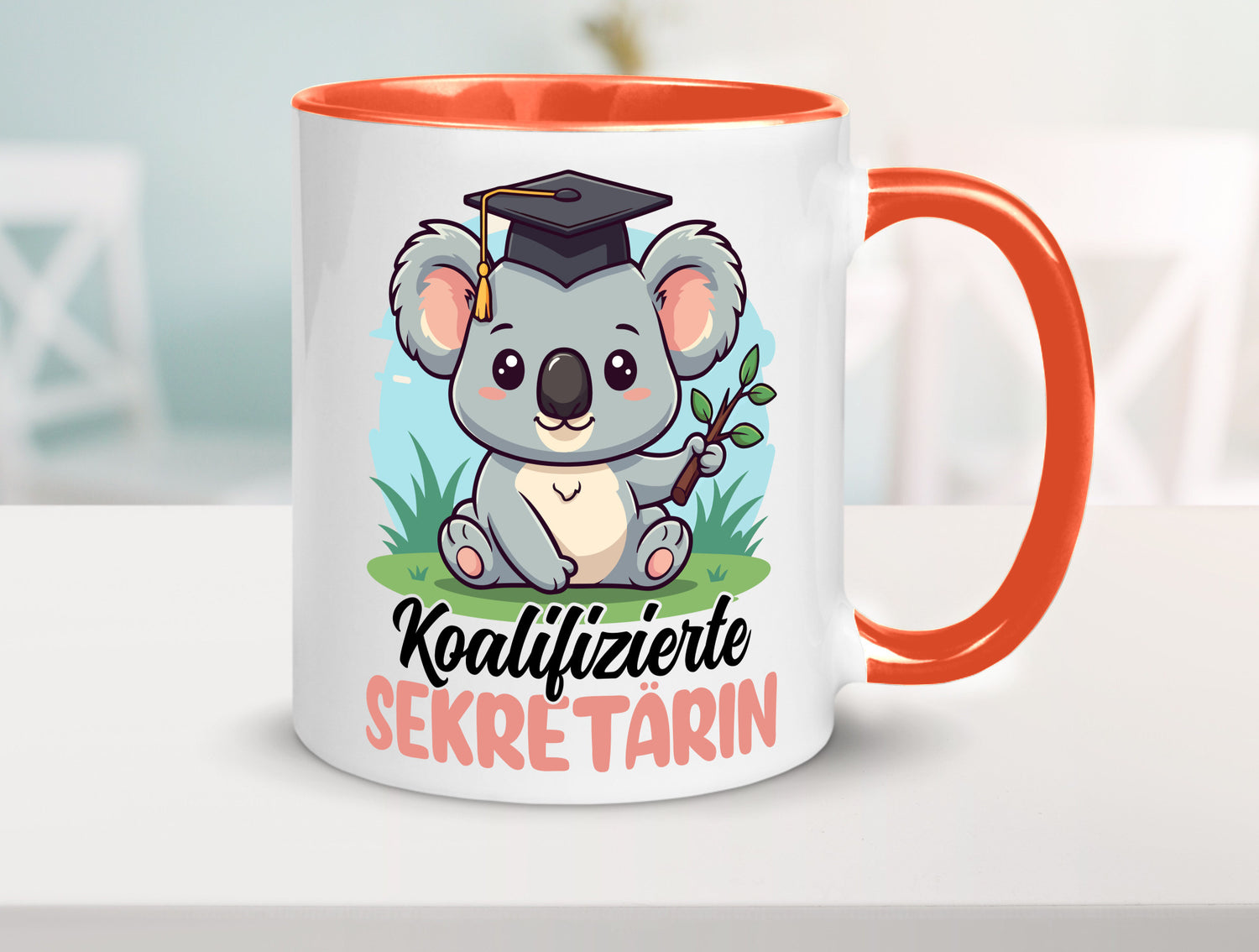 Koalifizierte Sekretärin | Büro Geschenkidee Arbeit Kollegen Humor Tasse