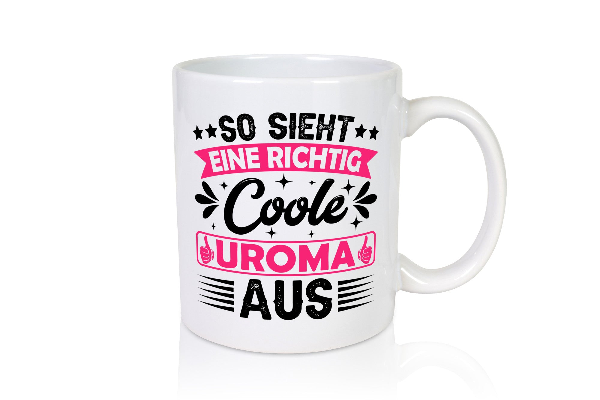 Coole Uroma | Oma Urgroßmutter lustig Familie Geschenkidee Geschenk Tasse