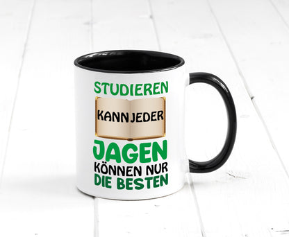 Nur die besten Jäger Humor Geschenkidee Tasse