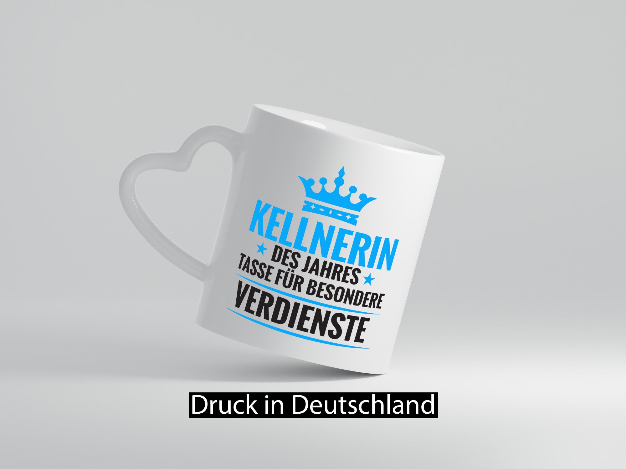 Besonderer Verdienst: Kellnerin | Beruf kellnern Bedienung Geschenk Arbeit