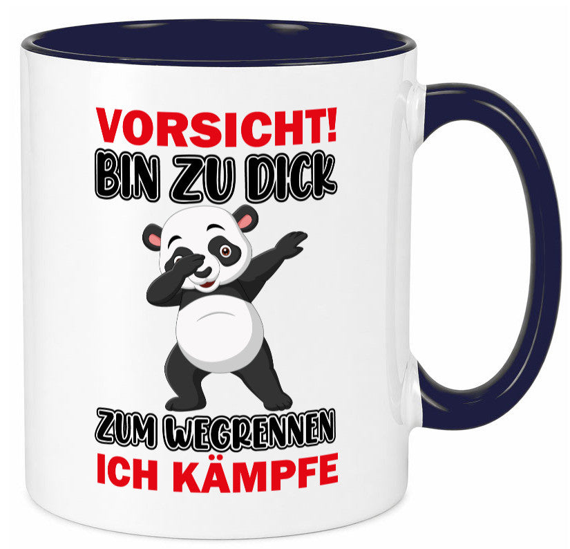 Ich bin ein Kämpfer Geschenk Humor Geschenkidee lustiger Spruch Tasse