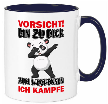 Ich bin ein Kämpfer Geschenk Humor Geschenkidee lustiger Spruch Tasse