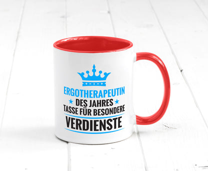 Besonderer Verdienst: Ergotherapeutin | Ergotherapie lustig Humor Geschenkidee