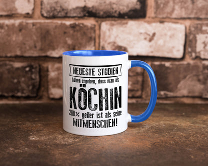 Neuste Studien: Köchin | Chefköchin Chefkoch Geschenk Arbeit Kollegen Büro