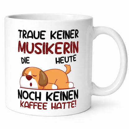 Traue keiner Musikerin | Musik Musikantin lustiger Spruch Geschenk Humor