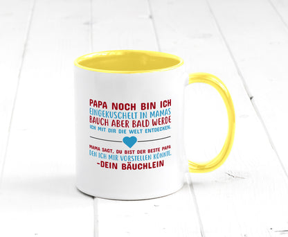 Schwangerschaft | Vaterschaft Tasse Papa Spruch Geschenk Familie Geschenkidee