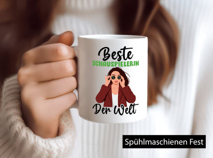 Beste Schauspielerin | Theater v2 lustiger Spruch Geschenk Humor Geschenkidee