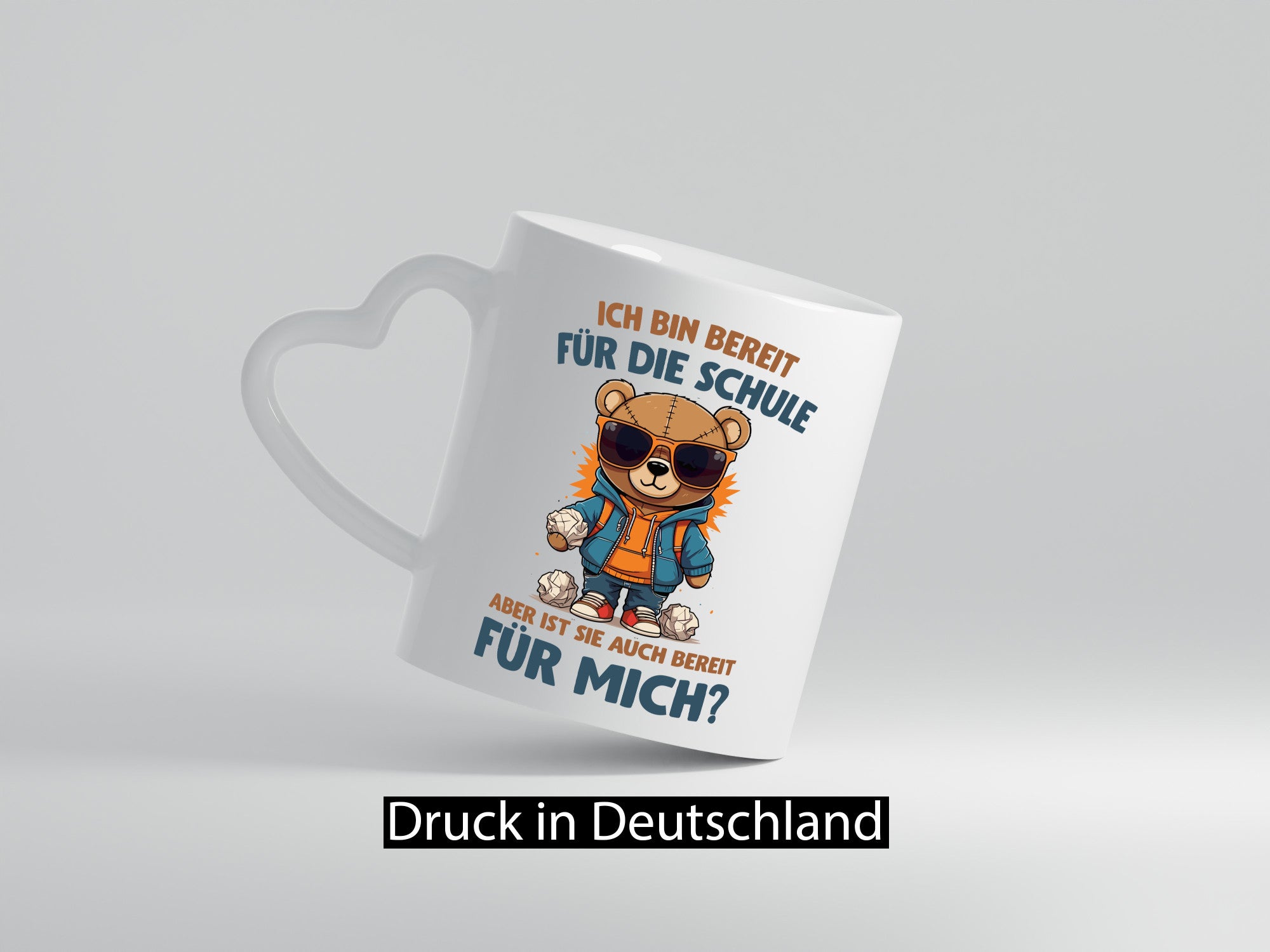 Ich bin bereit für die Schule | Einschulung lustig Humor Geschenkidee Geschenk