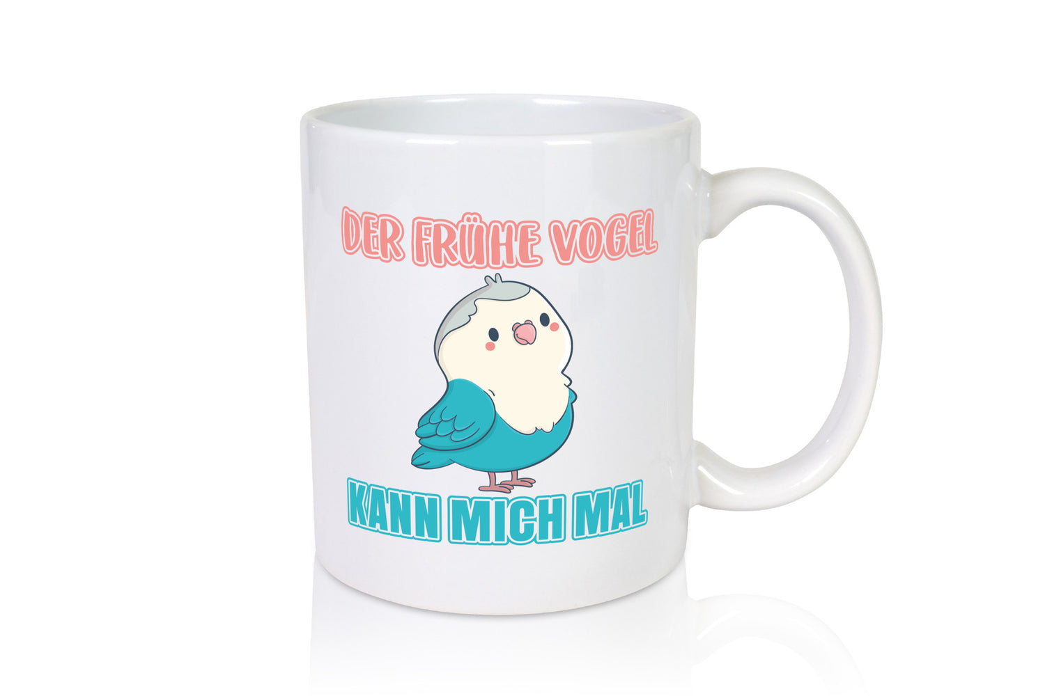 Der frühe Vogel | Statement Tasse Morgenmuffel Geschenkidee Humor