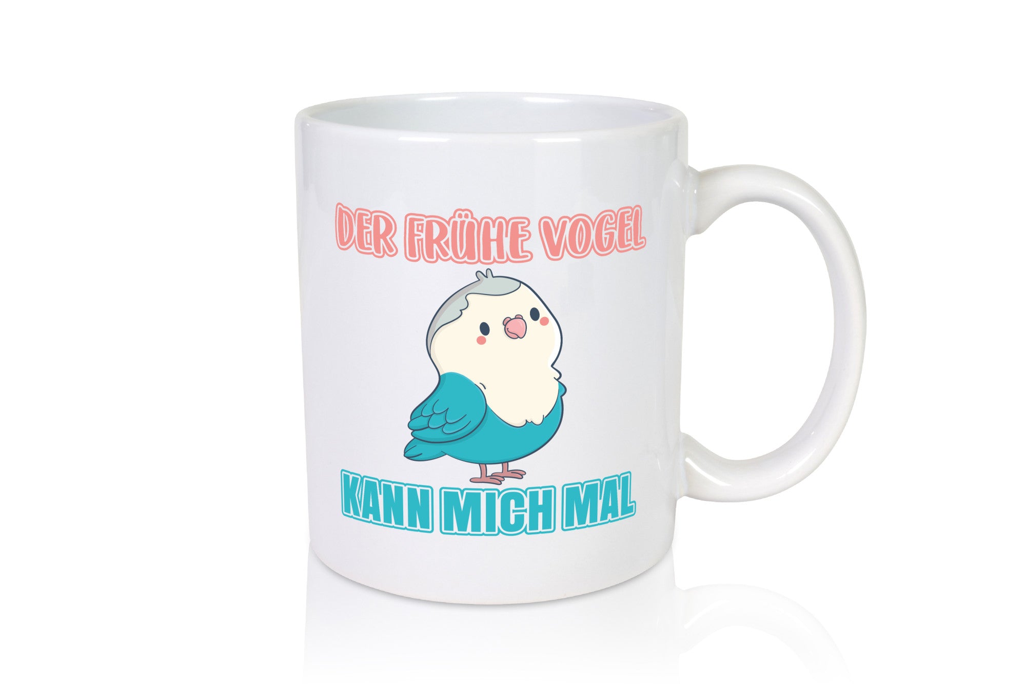 Der frühe Vogel | Statement Tasse Morgenmuffel Geschenkidee Humor