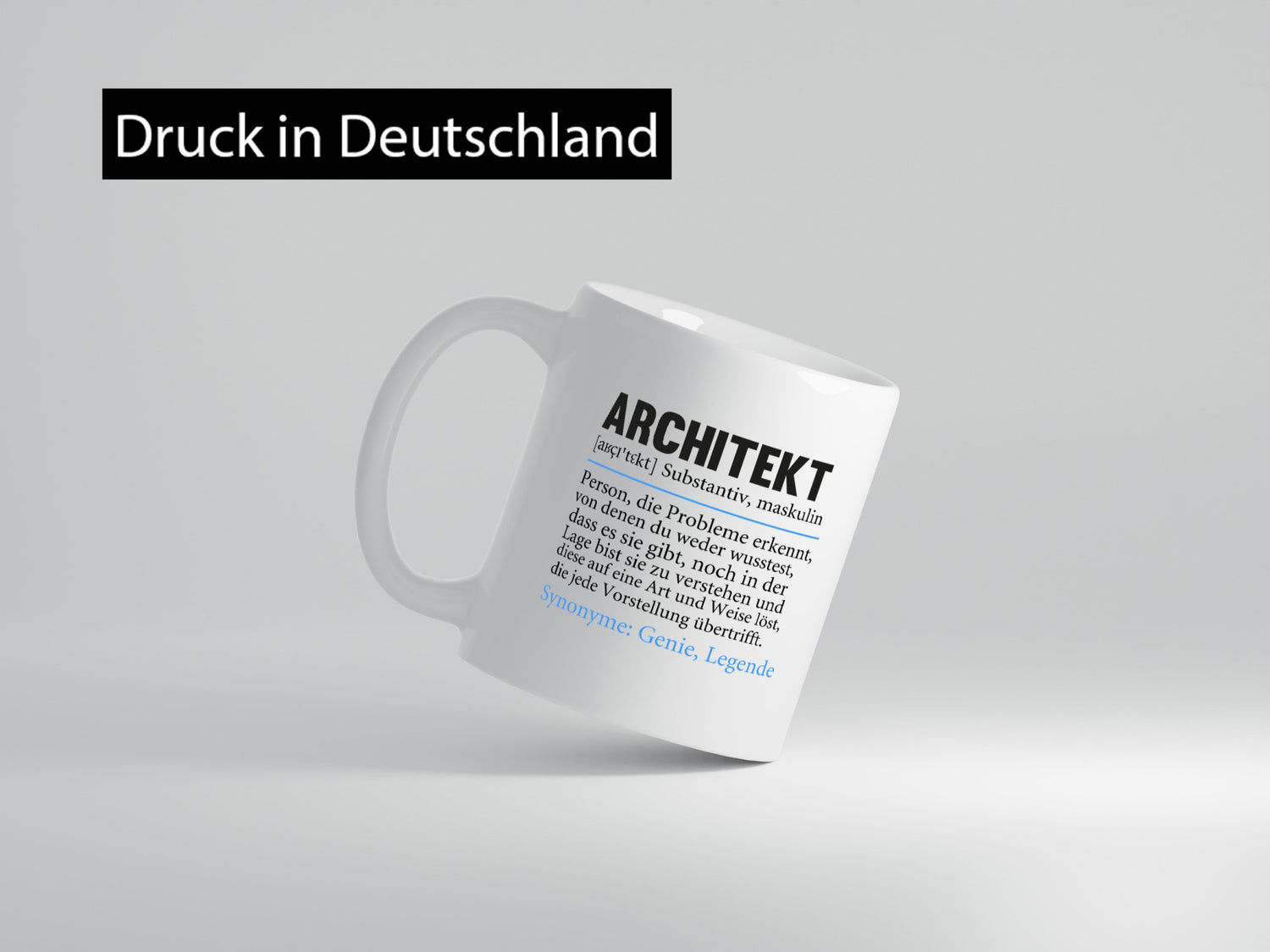 Architekt | lustiger Spruch Architektur Büro Geschenkidee Arbeit Kollegen Humor