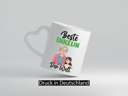 Bester Enkelin | Opa Oma Großmutter Großvater lustiger Spruch Geschenk Familie