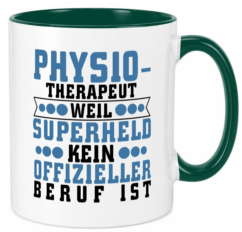 Offizieller Superheld lustiger Spruch Geschenk Humor Geschenkidee Tasse