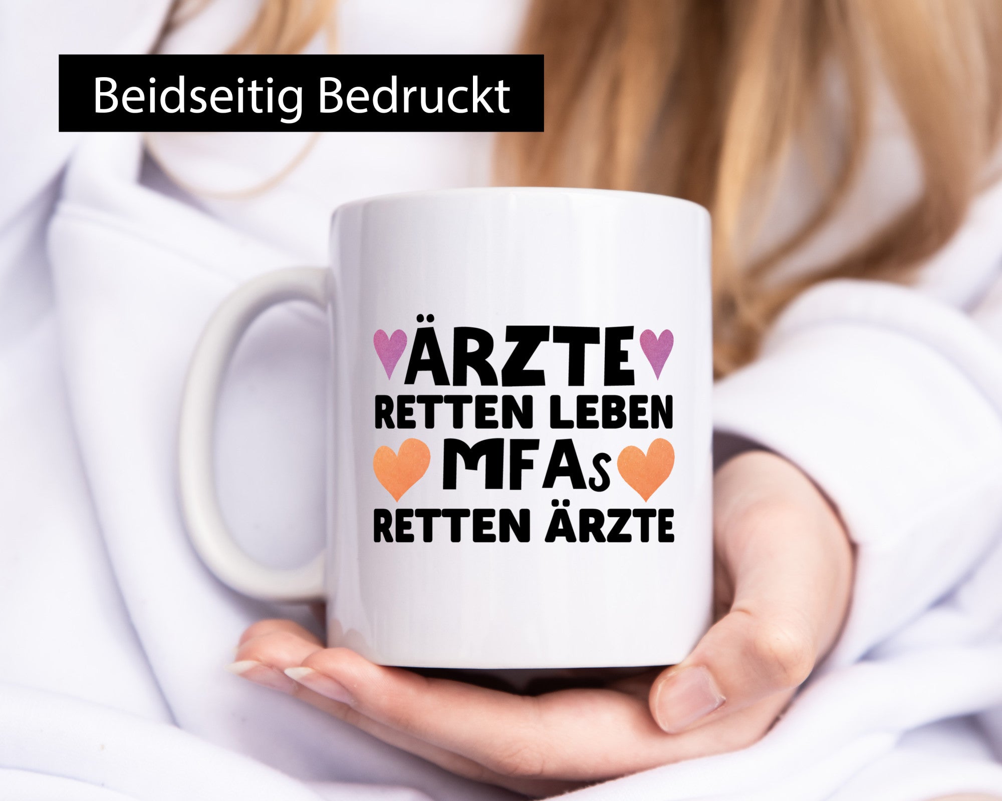 MFAs retten Ärzte | Arzthelferin Tasse Medizin lustig Humor Geschenkidee