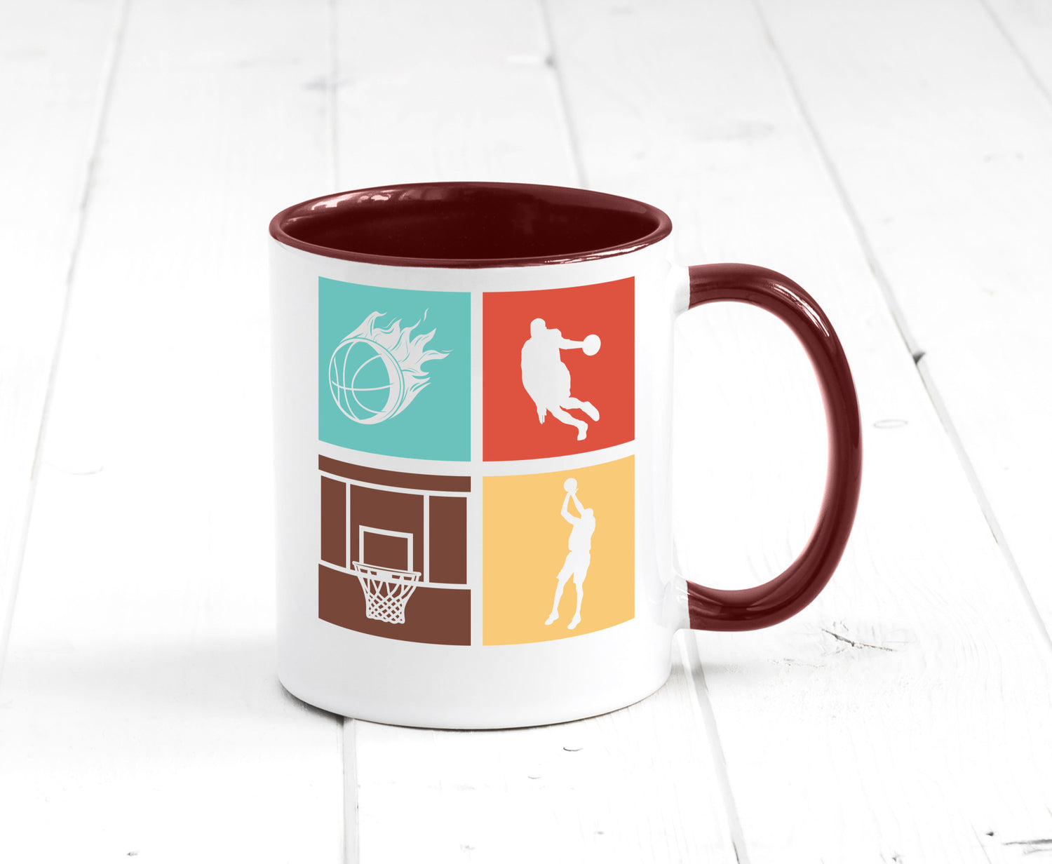 Basketball | Sportfan Slam Dunk Teamplayer NBA Humor Geschenkidee Tasse