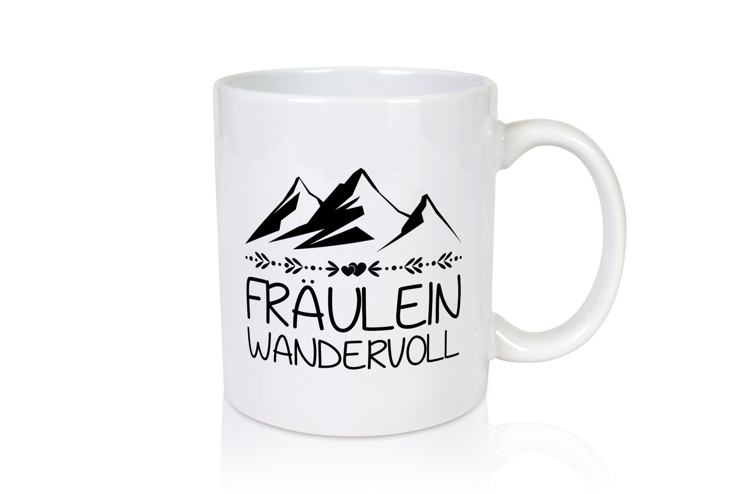 Fräulein Wandervoll | Berge Geschenkidee Humor Tasse