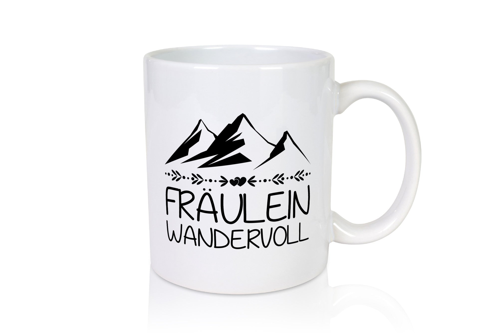 Fräulein Wandervoll | Berge Geschenkidee Humor Tasse
